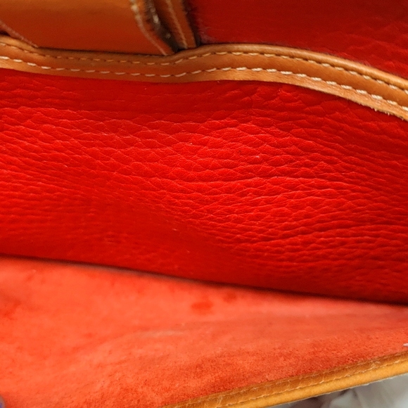 ♥️ VINTAGE ♥️ Dooney & Bourke All Weather Leather Equestrian Bag - Picture 3 of 16